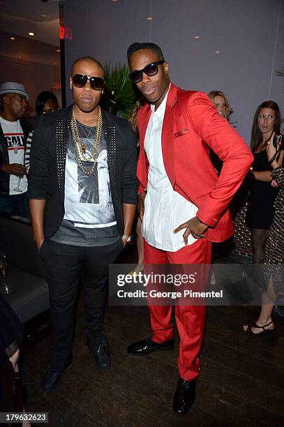 Prince and Kardinal Offishall attends the Interview Magazine, Sundance Selects and Mongrel Media celebrate the TIFF premiere screening of "Blue is...