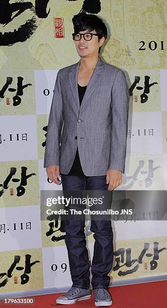 Park Hee-Soon attends the 'The Face Reader' VIP press screening at Yongsan CGV on September 4, 2013 in Seoul, South Korea.