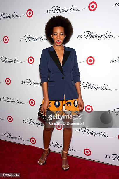 Solange attends the 3.1 Phillip Lim for Target Launch Event at Spring Studio on September 5, 2013 in New York City.