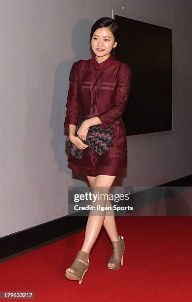 Go Ah-Sung attends the 'The Face Reader' VIP press screening at Yongsan CGV on September 4, 2013 in Seoul, South Korea.