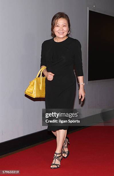 Kim Hae-Sook attends the 'The Face Reader' VIP press screening at Yongsan CGV on September 4, 2013 in Seoul, South Korea.