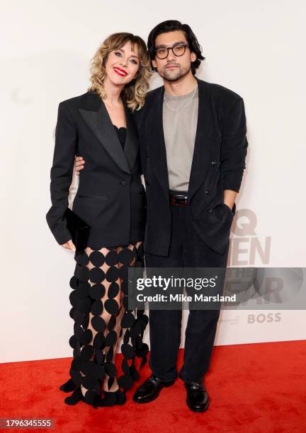 Sophia Di Martino and Will Sharpe attend at the GQ Men Of The Year Awards 2023 at The Royal Opera House on November 15, 2023 in London, England.