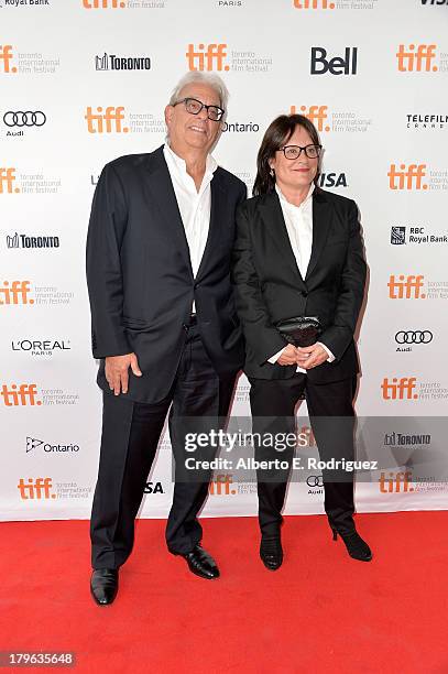 Writer Barbara Benedek and guest arrive at "The Big Chill" 30th Anniversary screening during the 2013 Toronto International Film Festival at Princess...