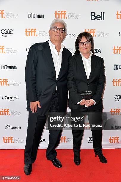 Writer Barbara Benedek and guest arrive at "The Big Chill" 30th Anniversary screening during the 2013 Toronto International Film Festival at Princess...