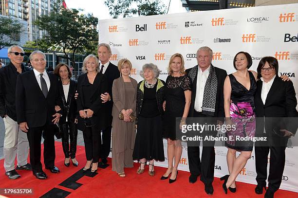 Producer Michael Shamberg, Writer/Director Lawrence Kasdan, music consultant Meg Kasdan, actors Glenn Close, Kevin Kline, Mary Kay Place, Executive...