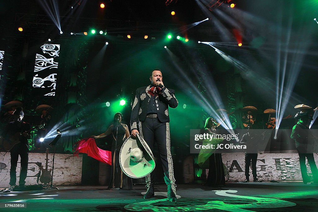 Pepe Aguilar Performs At The Gibson Amphitheatre