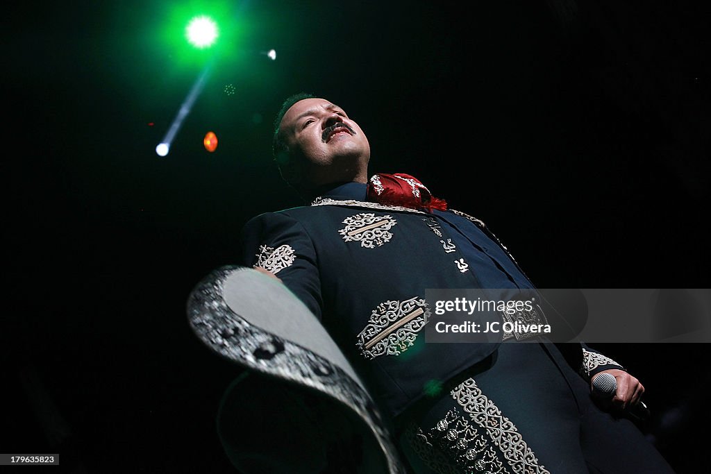 Pepe Aguilar Performs At The Gibson Amphitheatre