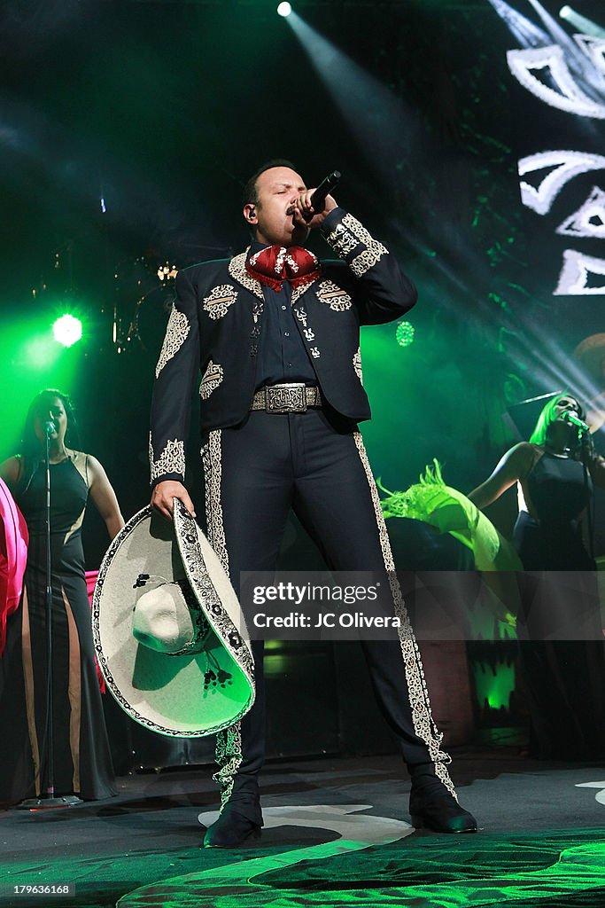 Pepe Aguilar Performs At The Gibson Amphitheatre