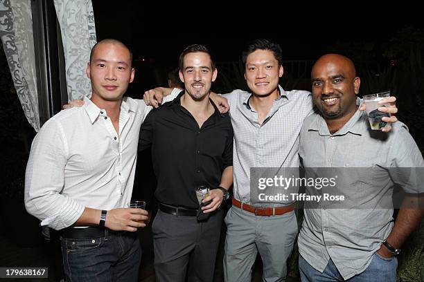 Guests attend the Auto Gallery Event at the residences at W Hollywood on September 5, 2013 in Hollywood, California.