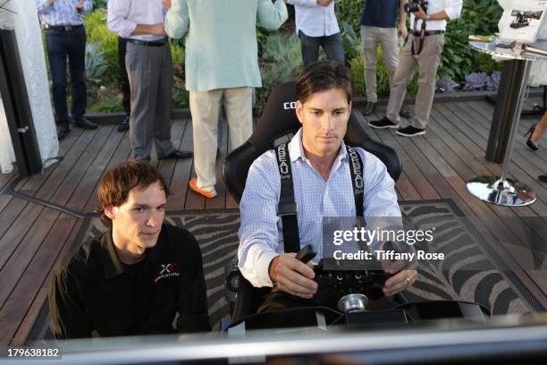 Clarke Hanrattie attends the Auto Gallery Event at the residences at W Hollywood on September 5, 2013 in Hollywood, California.