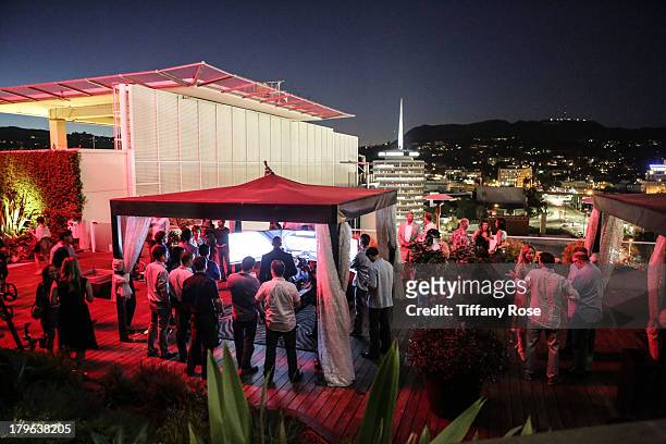 General view at the Auto Gallery Event at the residences at W Hollywood on September 5, 2013 in Hollywood, California.