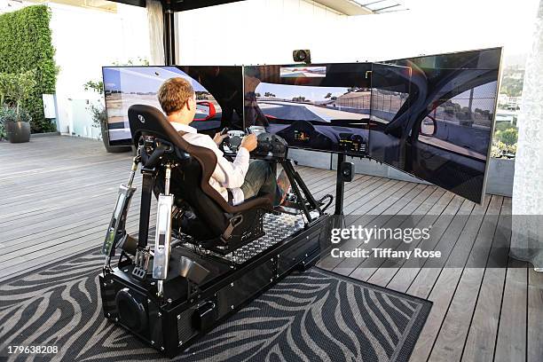 General view at the Auto Gallery Event at the residences at W Hollywood on September 5, 2013 in Hollywood, California.