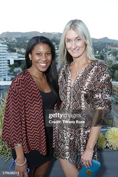 Annisa Crawford attend the Auto Gallery Event at the residences at W Hollywood on September 5, 2013 in Hollywood, California.