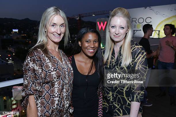 Annisa Crawford and Louise Sternberg attend the Auto Gallery Event at the residences at W Hollywood on September 5, 2013 in Hollywood, California.