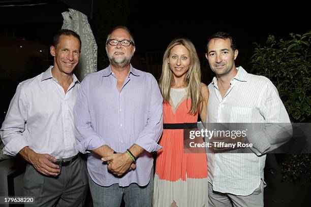 David Keating, Marty Collins, Saundra Price and Nicholas Frankl attend the Auto Gallery Event at the residences at W Hollywood on September 5, 2013...