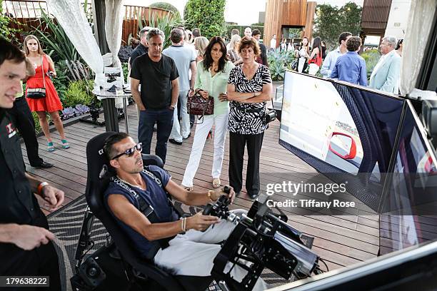 General view at the Auto Gallery Event at the residences at W Hollywood on September 5, 2013 in Hollywood, California.