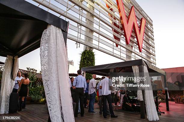 General view at the Auto Gallery Event at the residences at W Hollywood on September 5, 2013 in Hollywood, California.