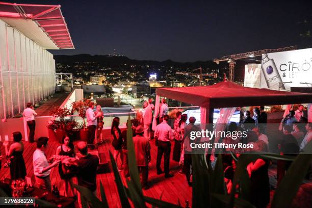 General view at the Auto Gallery Event at the residences at W Hollywood on September 5, 2013 in Hollywood, California.