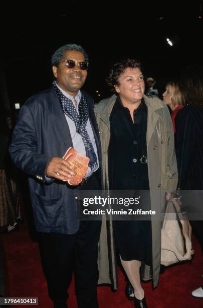 Georg Stanford Brown And Tyne Daly Attend 'Volcano' Premiere, News Photo