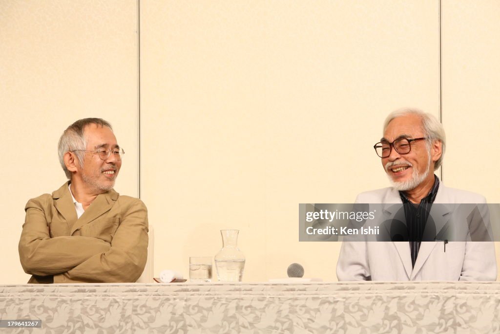 Hayao Miyazaki Retirement Press Conference