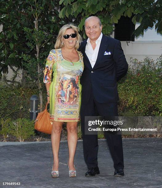 Carmen Borrego attends Terelu Campos's 48th birthday party on September 5, 2013 in Madrid, Spain.