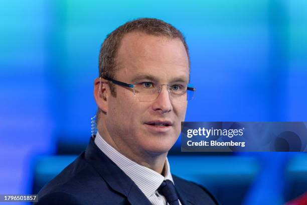 Pierre Andurand, founder of Andurand Capital Management LLP, during a Bloomberg Television interview in London, UK, on Wednesday, Nov. 22, 2023....