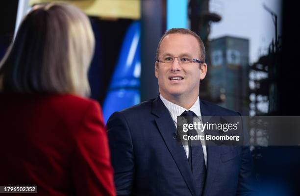 Pierre Andurand, founder of Andurand Capital Management LLP, during a Bloomberg Television interview in London, UK, on Wednesday, Nov. 22, 2023....