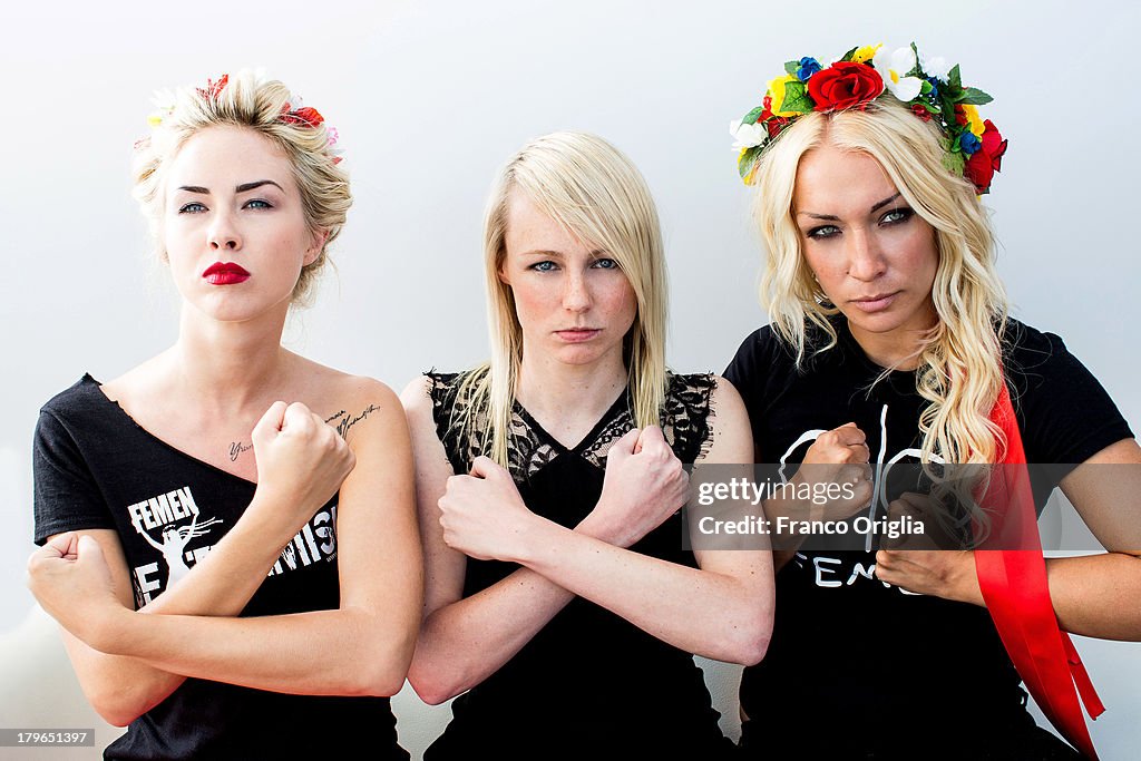 Femen Portrait Session - The 70th Venice International Film Festival
