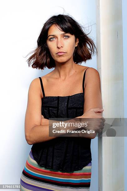 Actress Olivia Magnani, granddaughter of Italian actress Anna Magnani , poses during a Portrait Session as part of the 70th Venice International Film...