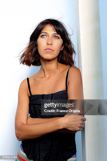 Actress Olivia Magnani, granddaughter of Italian actress Anna Magnani , poses during a Portrait Session as part of the 70th Venice International Film...