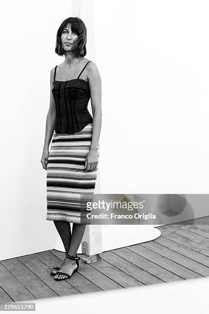 Actress Olivia Magnani, granddaughter of Italian actress Anna Magnani , poses during a Portrait Session as part of the 70th Venice International Film...