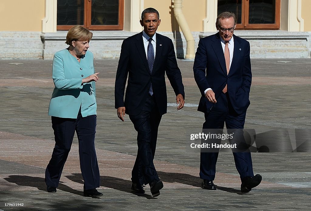 G20 Leaders Meet In St. Petersburg For The Summit