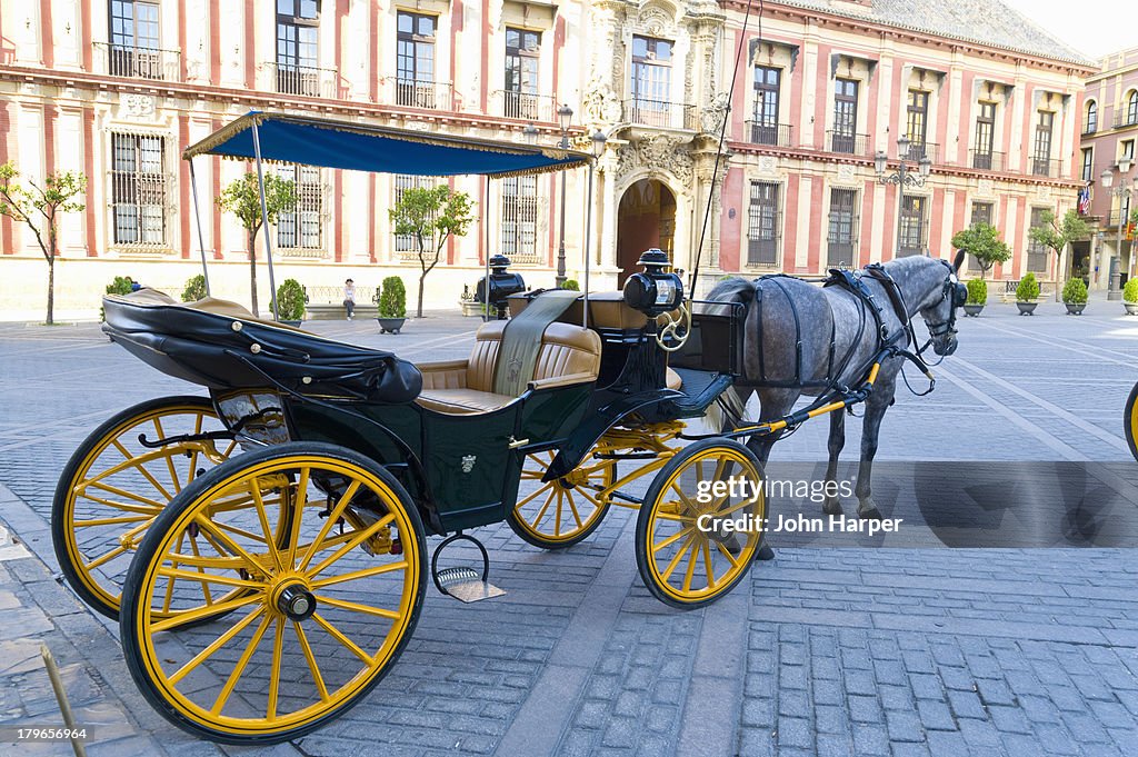 Horse and Carriage, Seville, Spain