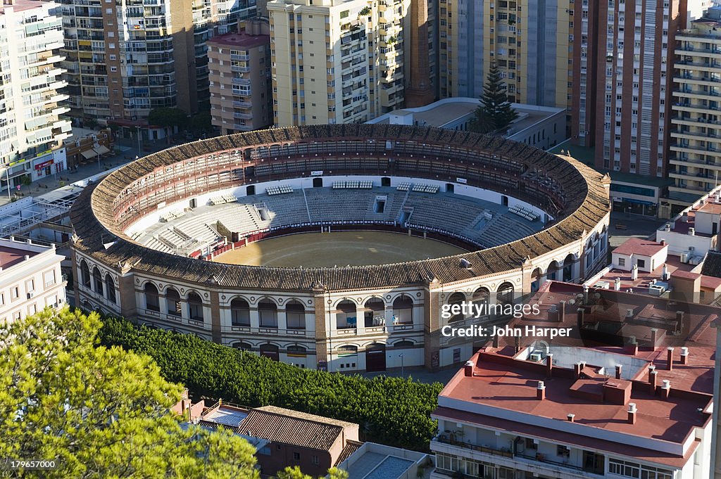 Plaza la Malagueta, Malaga, Andulucia, Spain