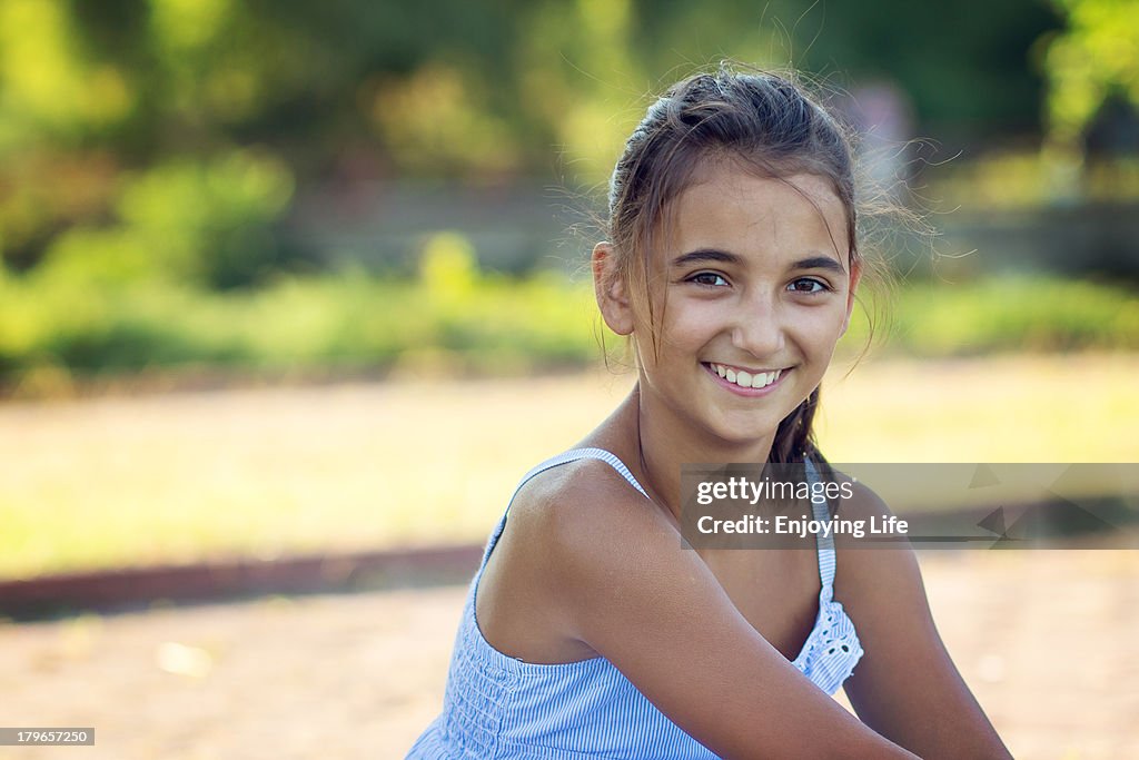 Smiling girl