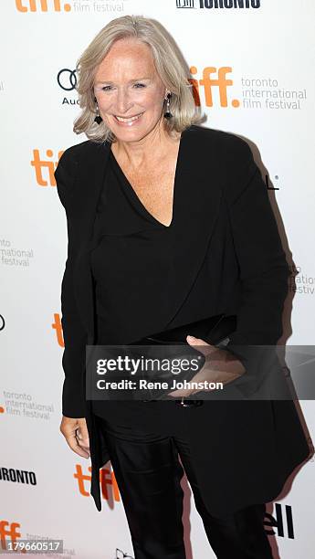 Actress Glenn Close arrives at 'The Big Chill' 30th Anniversary screening during the 2013 Toronto International Film Festival at Princess of Wales...