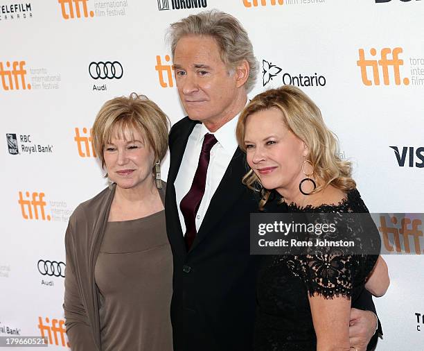 Actors Mary Kay Place, Kevin Kline, and JoBeth Williams arrive at 'The Big Chill' 30th Anniversary screening during the 2013 Toronto International...