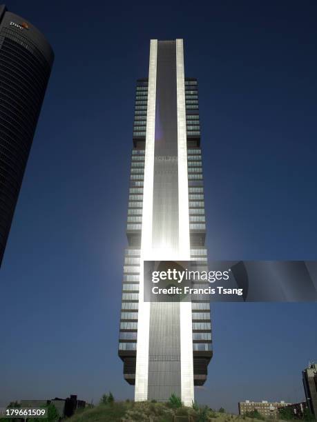 Madrid, Cuatro Torres, Repsol Tower, by Norman Foster, June 6, 2013.