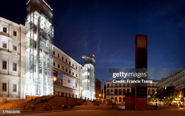 Madrid, Reina Sofia Museum, June 6, 2013.