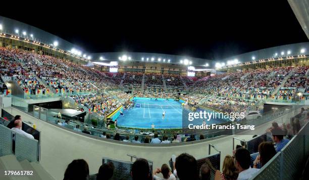 Madrid, La Caja Magica tennis arena, June 6, 2013.