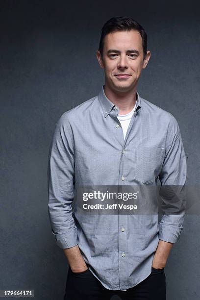 Actor Colin Hanks of 'Parkland' poses at the Guess Portrait Studio during 2013 Toronto International Film Festival on September 6, 2013 in Toronto,...