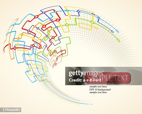 Abstract technology background Abstract technology background