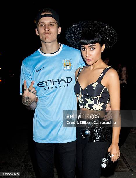 Singer-songwriter/actress Natalia Kills aka Verbalicious attends Style Network's "Style To Rock" Event at Skylight Modern on September 5, 2013 in New...
