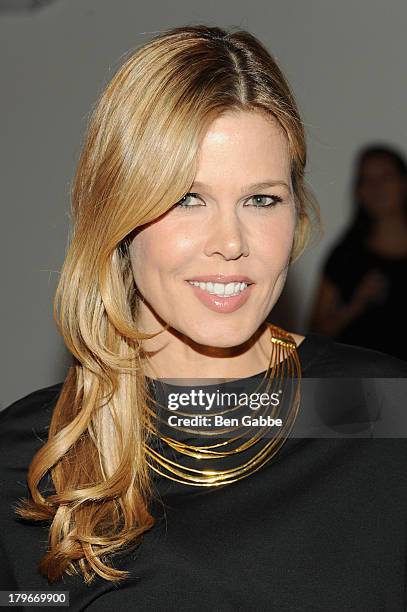 Mary Alice Stephenson attends the Peter Som Spring 2014 fashion show during Mercedes-Benz Fashion Week at Milk Studios on September 6, 2013 in New...