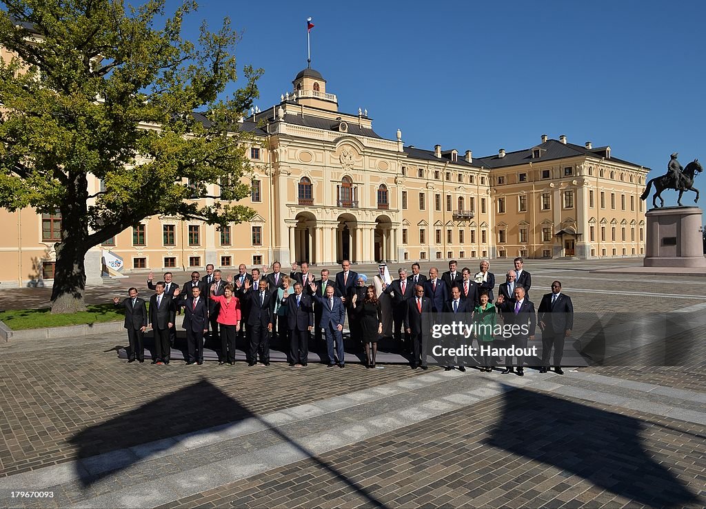 G20 Leaders Meet In St. Petersburg For The Summit