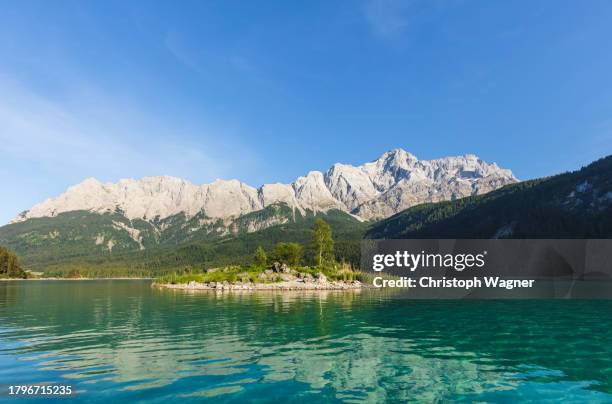 bayern, eibsee - ammersee winter stock-fotos und bilder