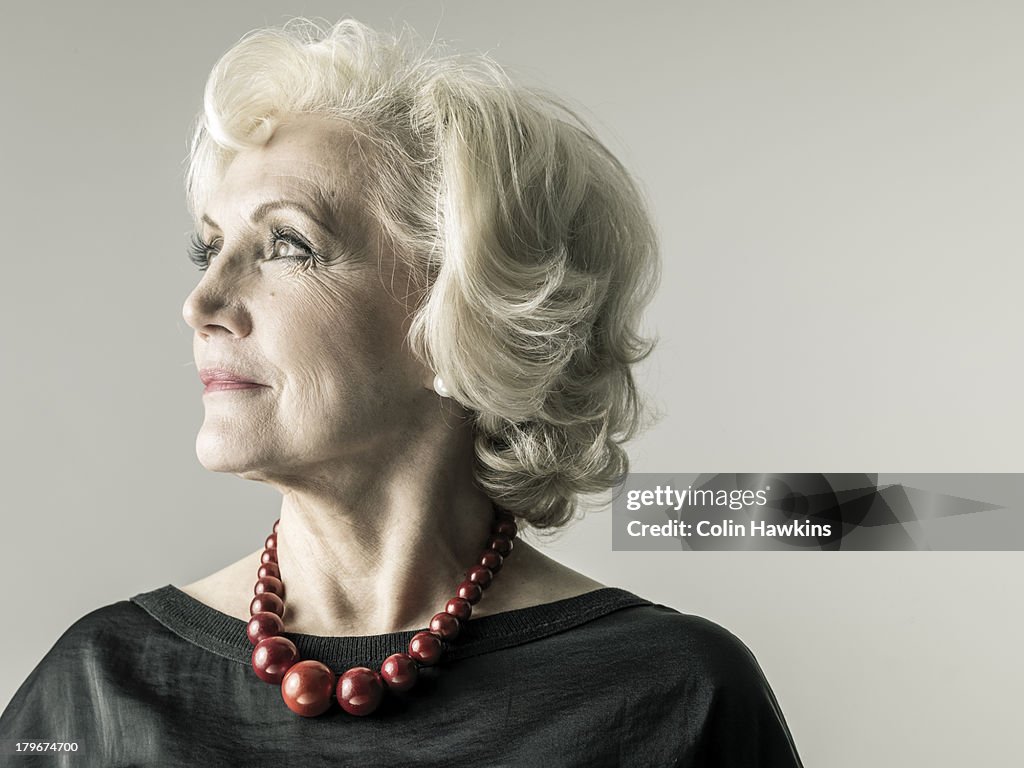 Older Glamorous woman