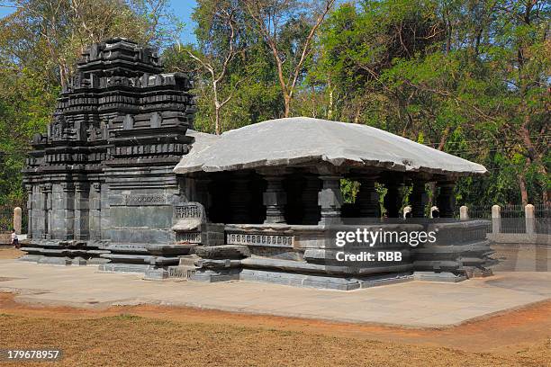 tambdi surla goa - mahadev temple tambdi surla stock pictures, royalty-free photos & images