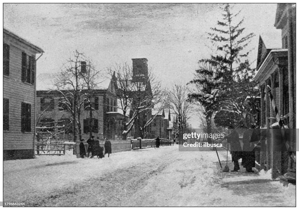Antique image of Hampden County, Massachusetts: Springfield