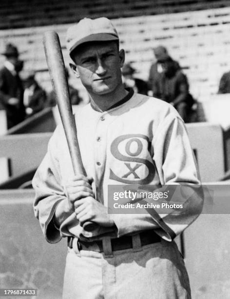 Portrait of Fred McMullin , Third Baseman for the Chicago White Sox of the American League during the Major League Baseball season circa May 1919 at...